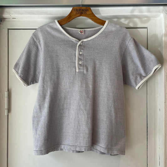 Henley T-Shirt Gray