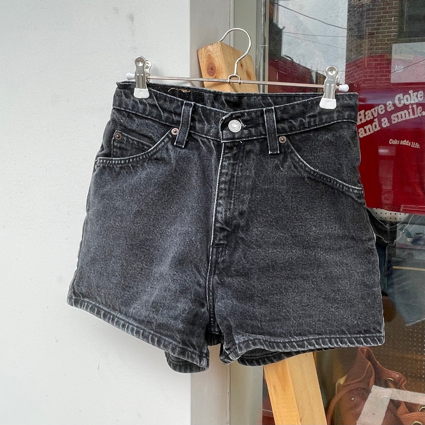 Denim Shorts Black