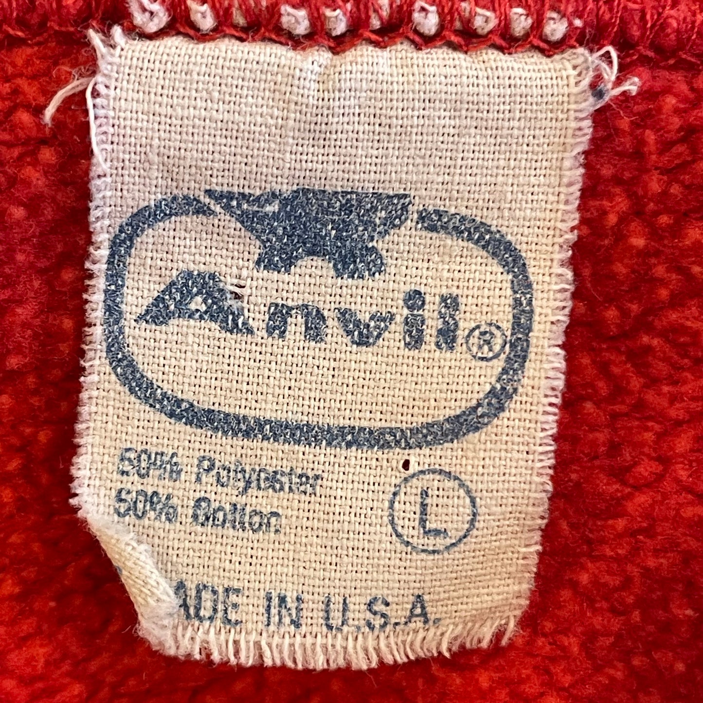 California Printed Sweatshirt Red