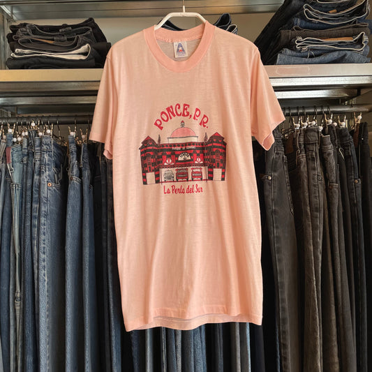 Ponce P.R. La Perla Del Sur T-Shirt Pink