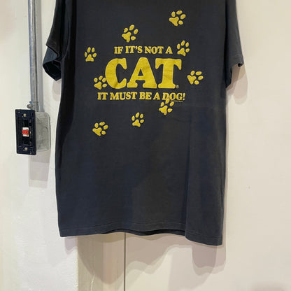 If It's Not A Cat It Must Be A Dog Paw Print Tee