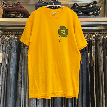 Flower Emory Print Tee Golden Yellow