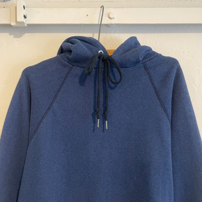 Navy Drawstring Hoodie Blank