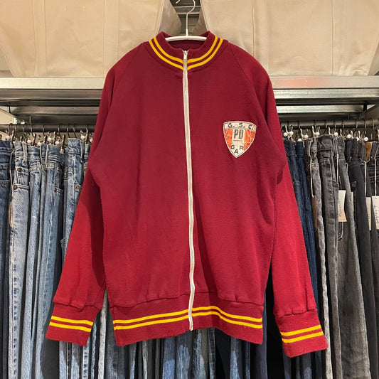 CSC Shield Wool Track Jacket Red