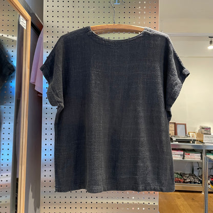 Textured Blouse Black
