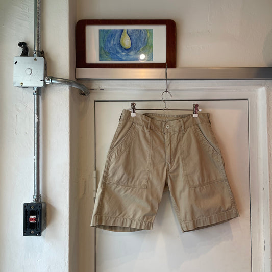 Cotton Work Short Ivory