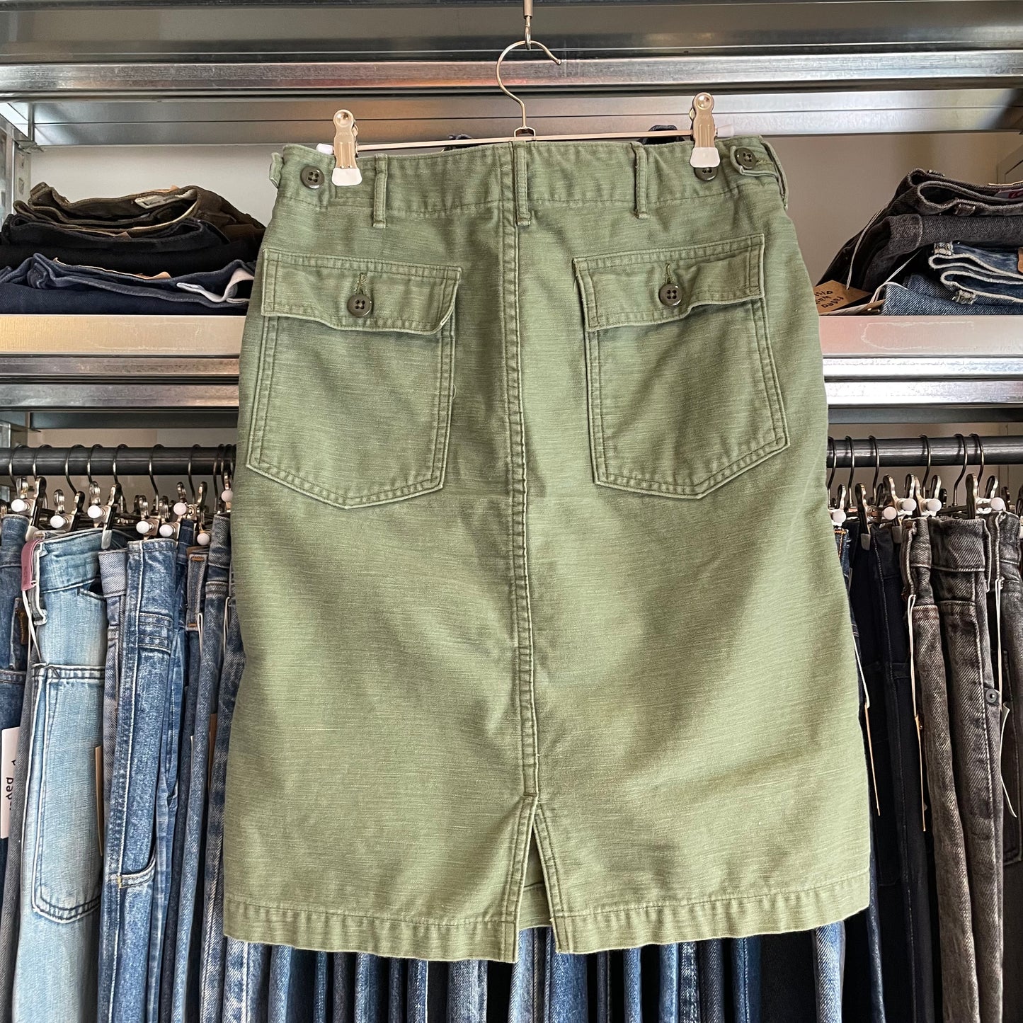 Utility Skirt Olive