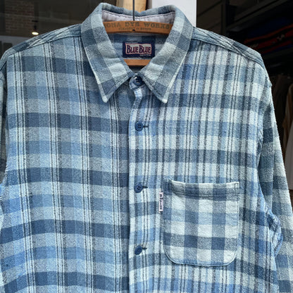 Check Coverall Blue