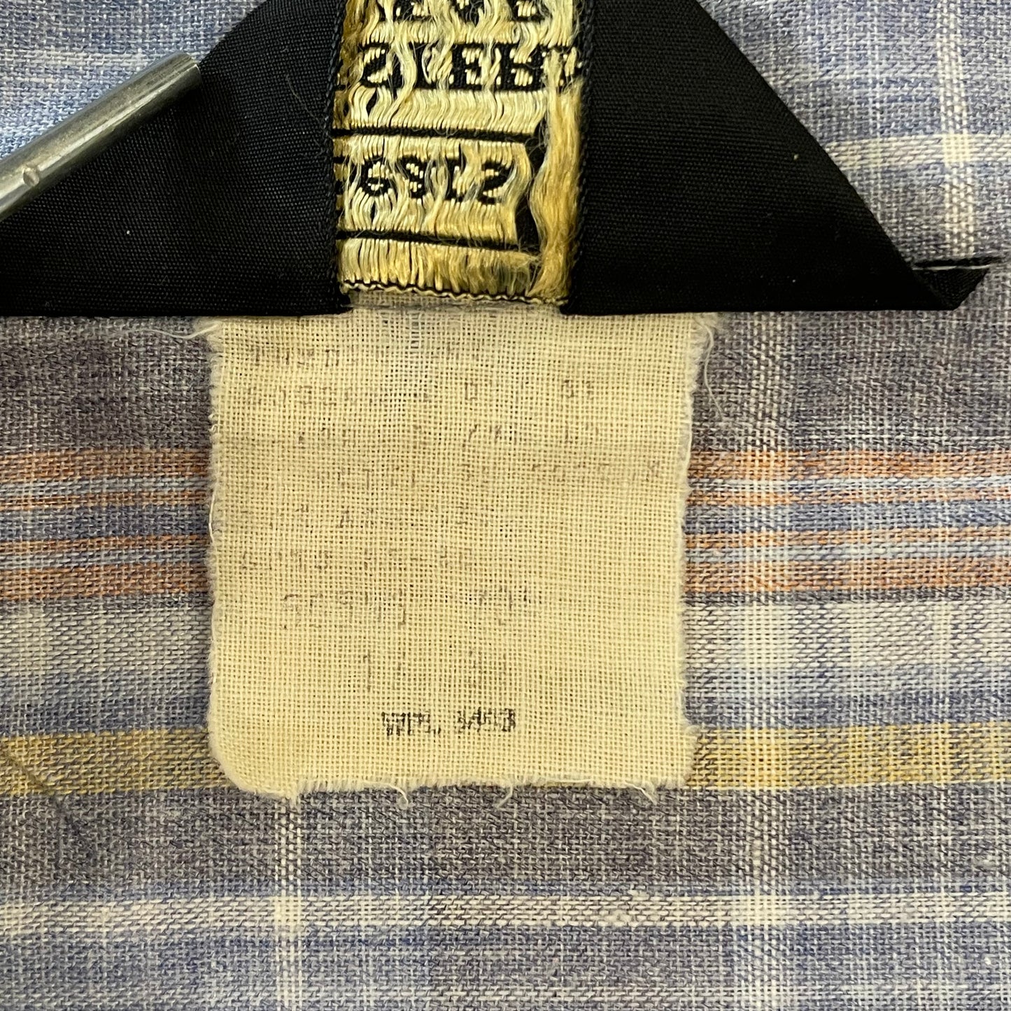 Multi Color Checked Western Shirt Grey/Blue