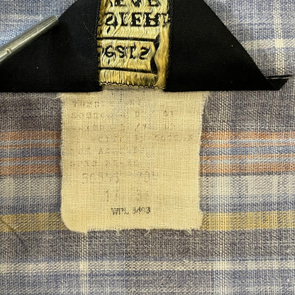 Multi Color Checked Western Shirt Grey/Blue