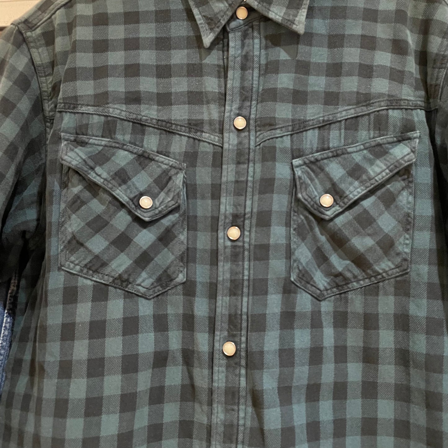 Sherpa-Lined Plaid Flannel Jacket