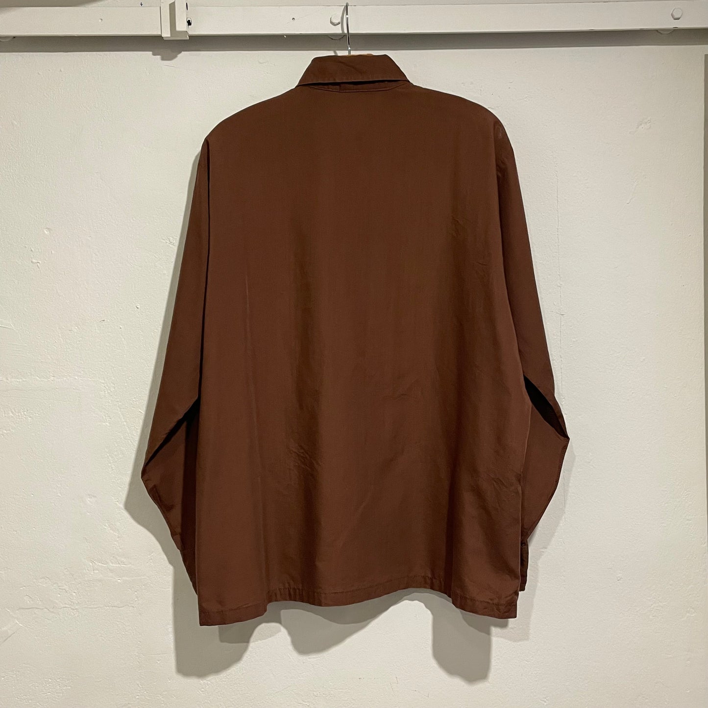 Box Sihouette Shirt Brown