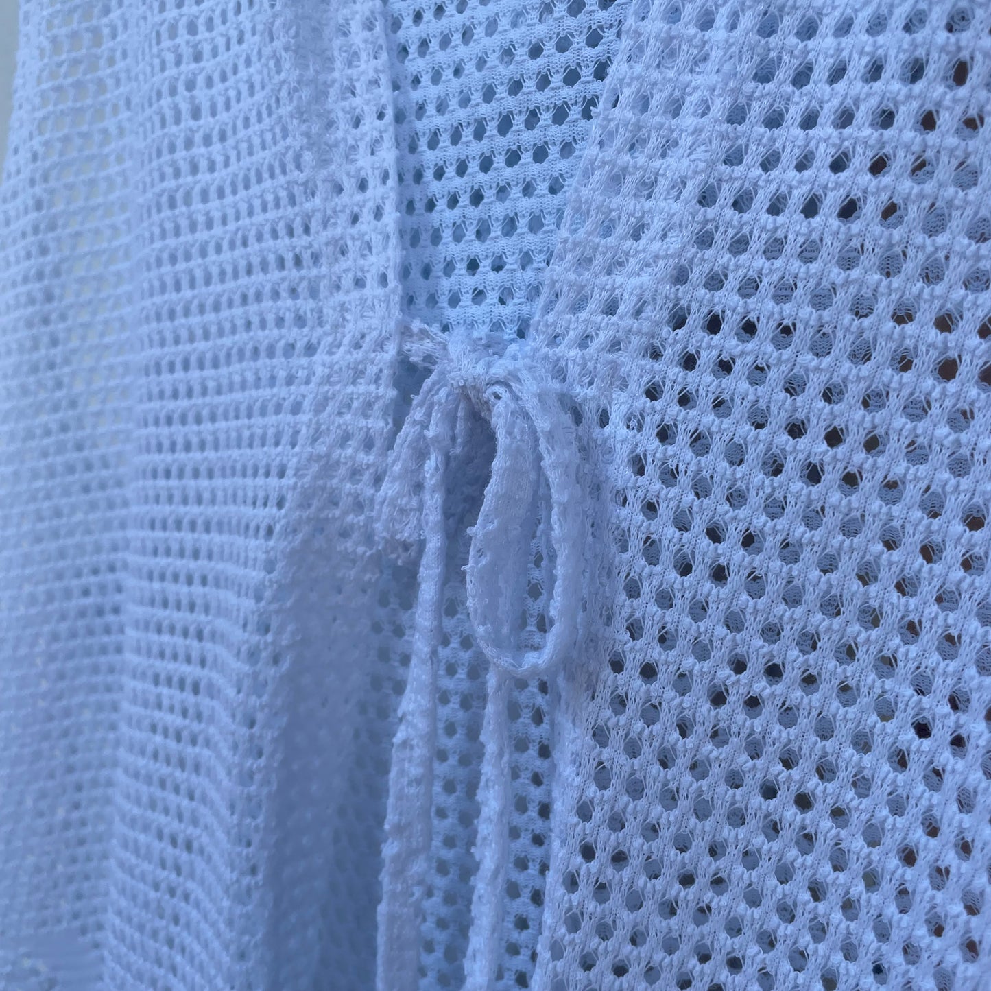 Hooded Lave Vest Blue