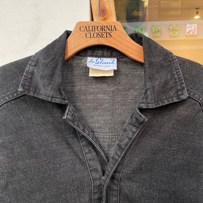 Long Work Jacket Charcoal