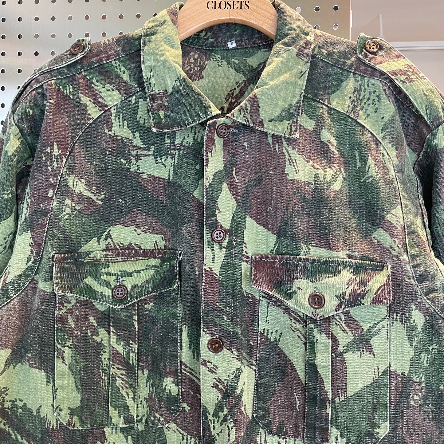 Camo Military Shirt Olive