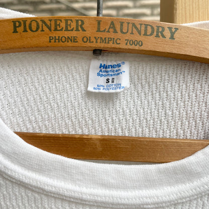 Cotton/Polyester Thermal White