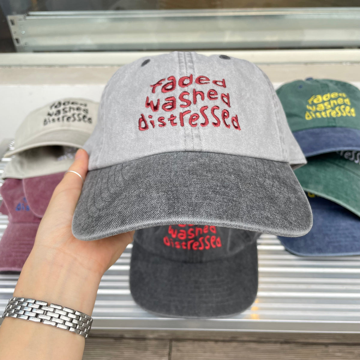 3rd Drop | FWD Washed Ball Cap