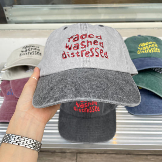 3rd Drop | FWD Washed Ball Cap