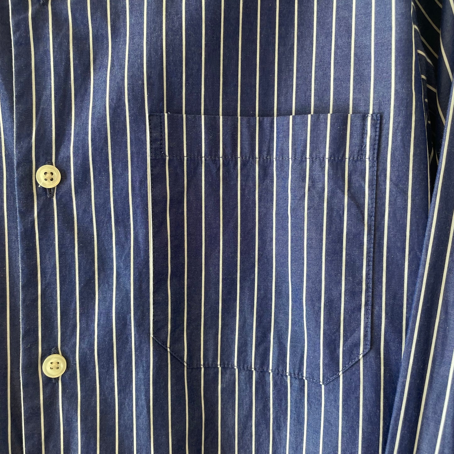 Stripe Shirt Navy/White