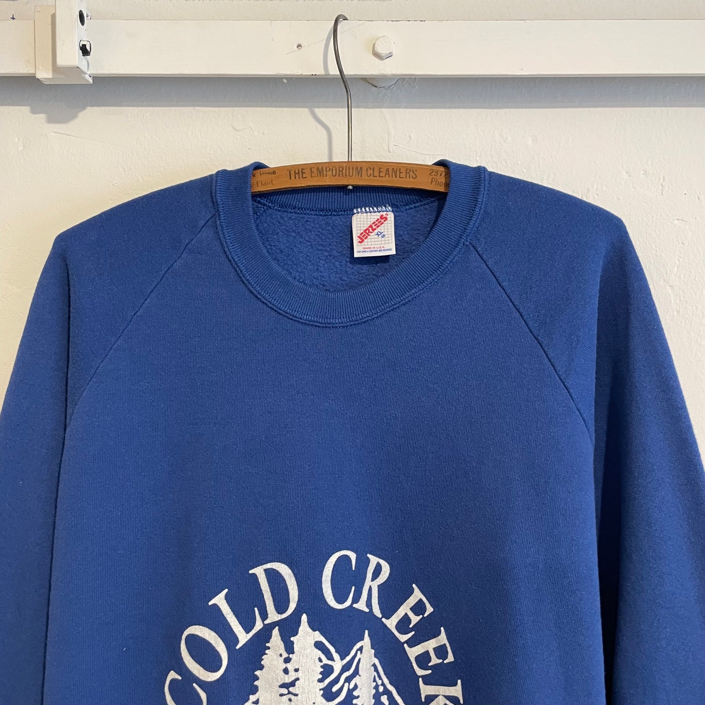 COLD CREEK Raglan Sweatshirt Blue