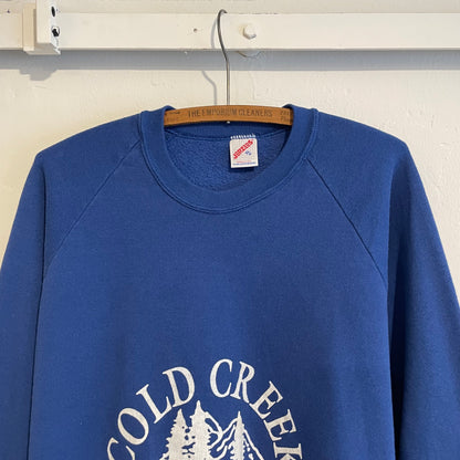 COLD CREEK Raglan Sweatshirt Blue