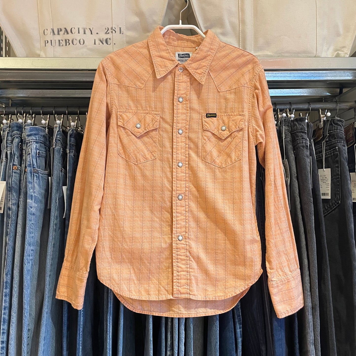 Western Shirt Orange