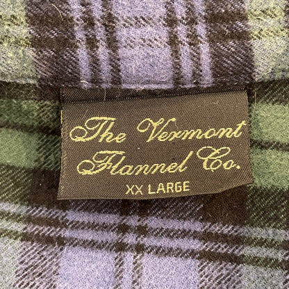 Flannel Check Shirt Green/Blue