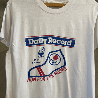 Daily Record Run For The Roses T-Shirt White