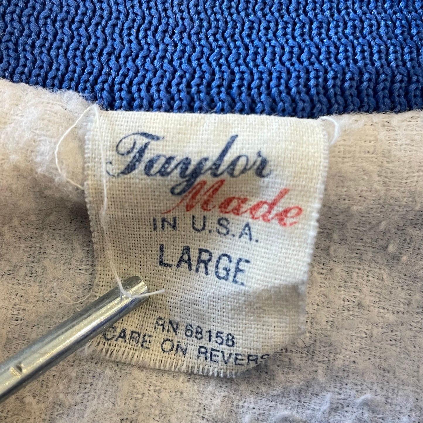 Herb's Logo Poly / Cotton Blouson Blue