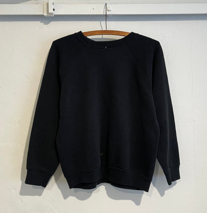 Raglan Blank Sweatshirt Black