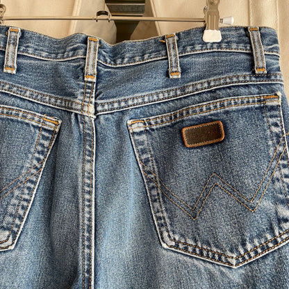 Regular Straight Jeans Medium Wash Blue