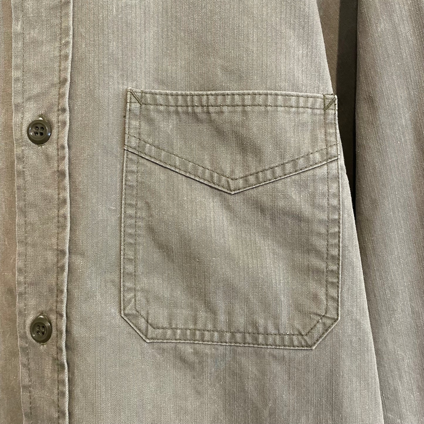 Flap Pocket Shirt Gray