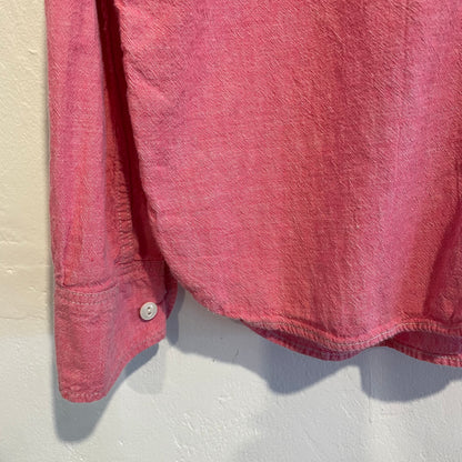 Pink Chambray Work Shirt