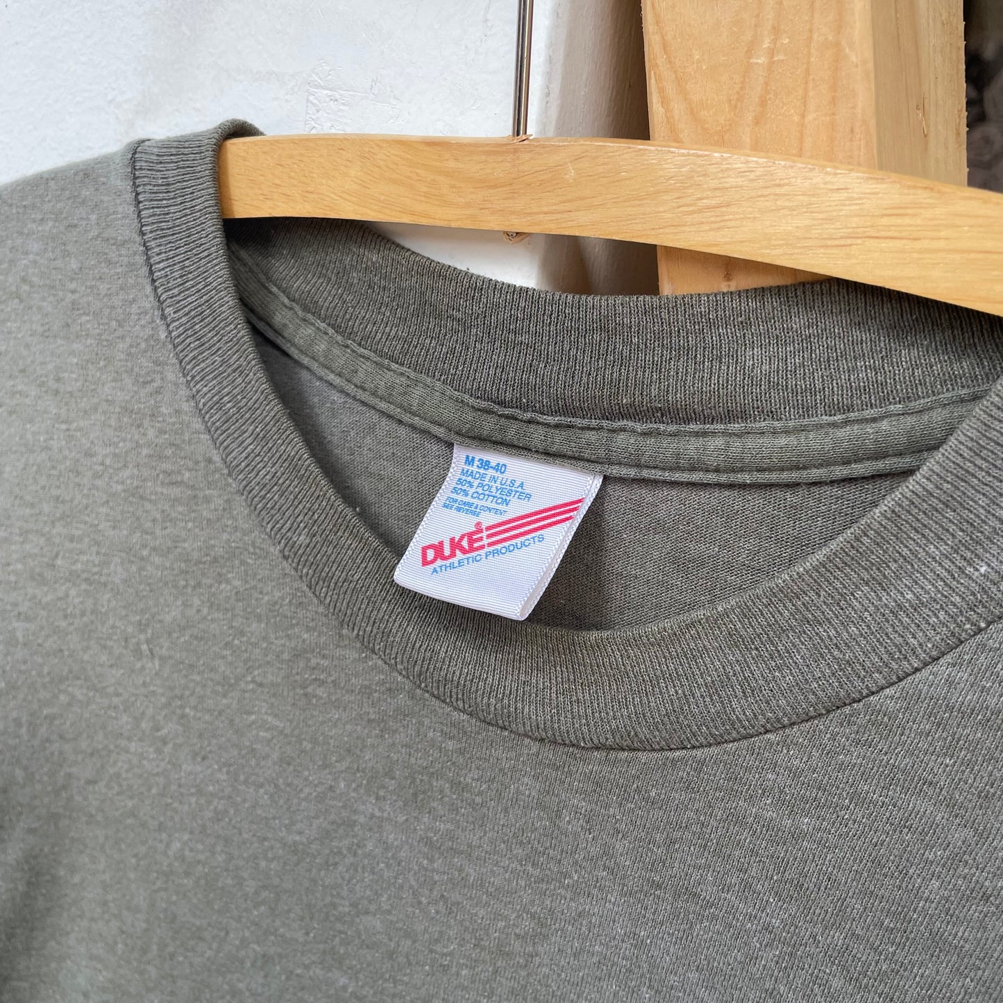 Blank Olive Tee No Print