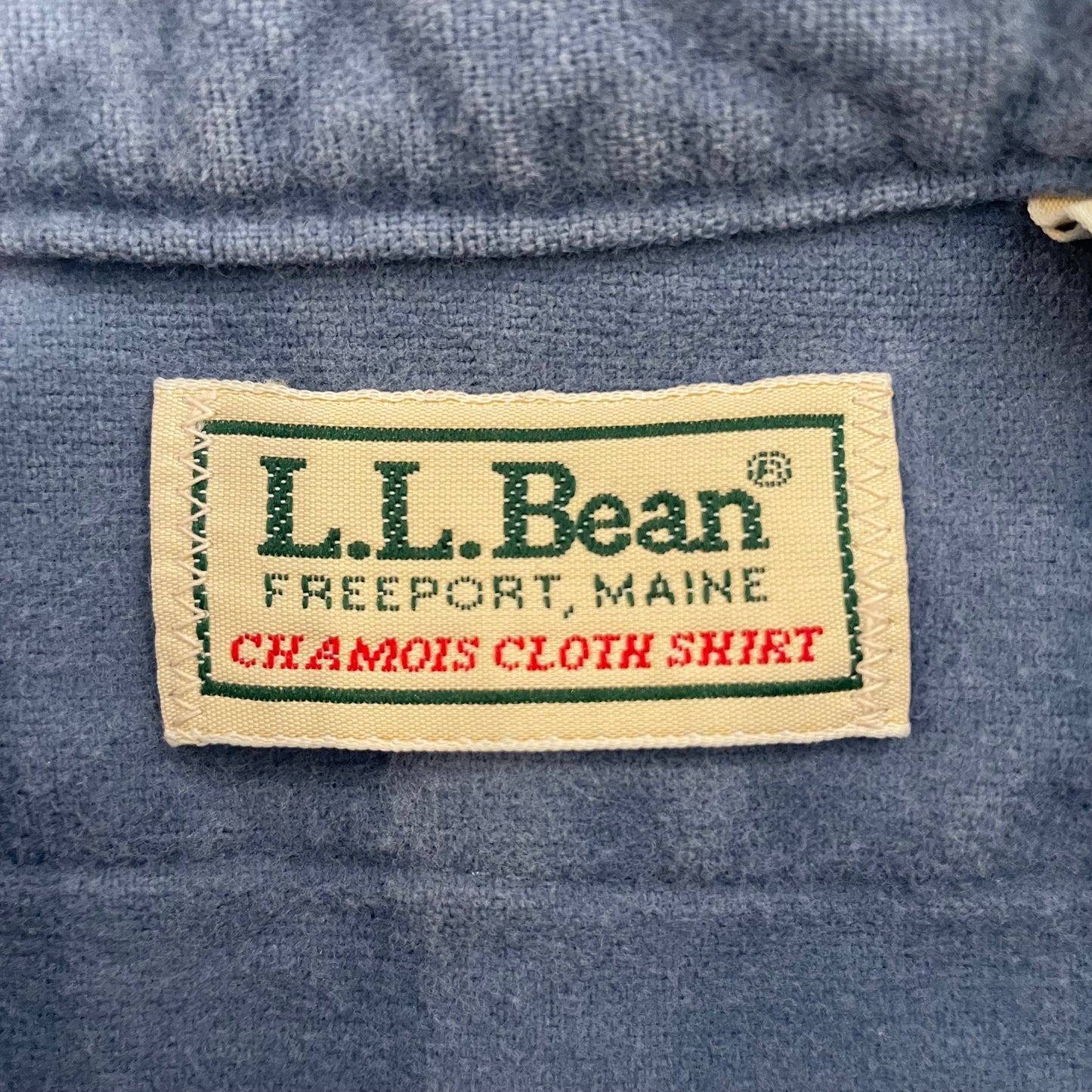 Chamois Cloth Shirt Bluegrey