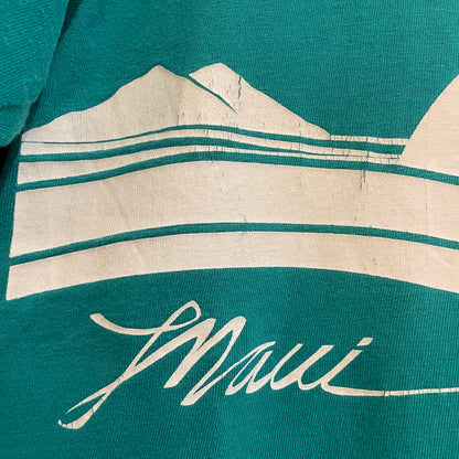 Maui Whale Graphic Tourrist T-Shirt Teal