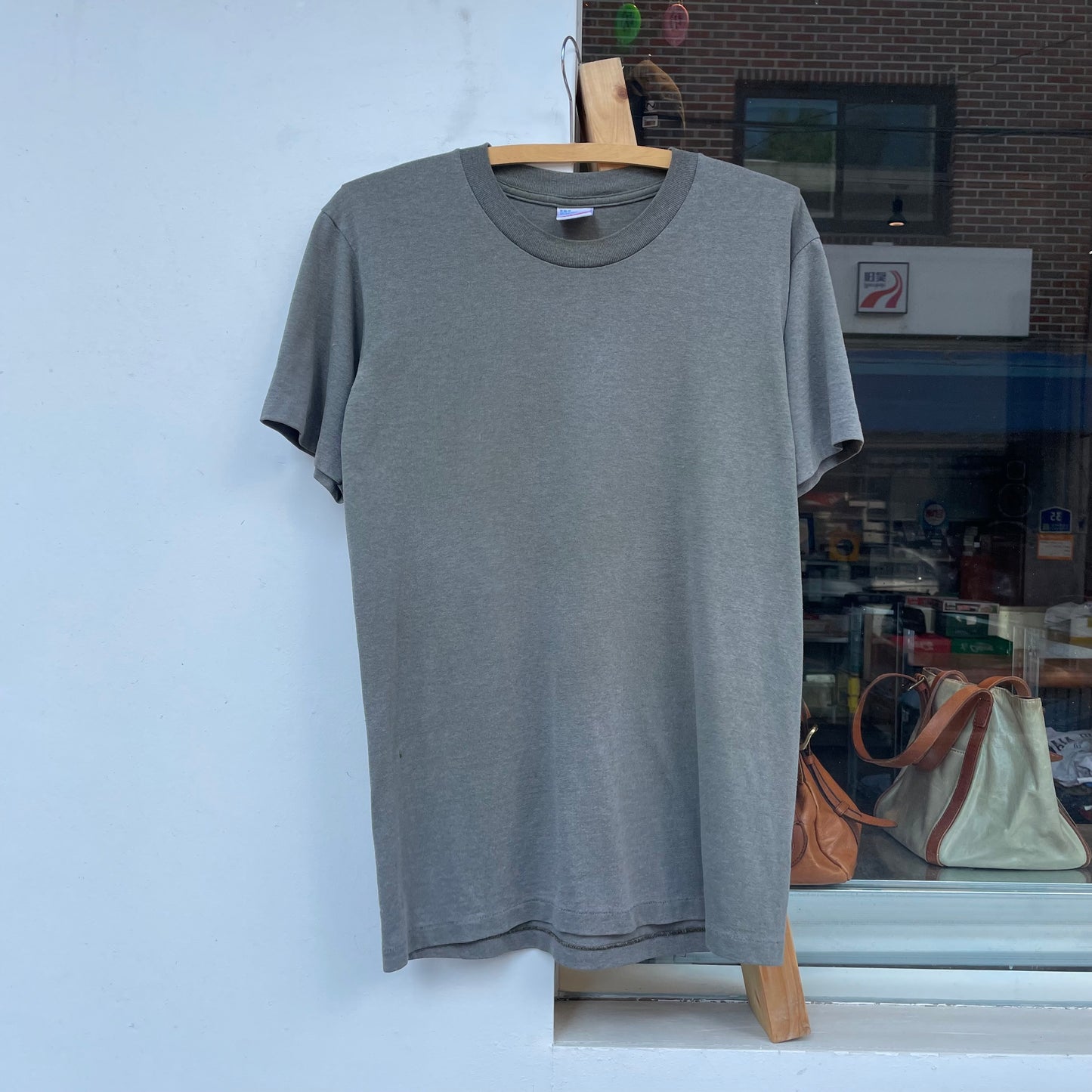 Blank Olive Tee No Print