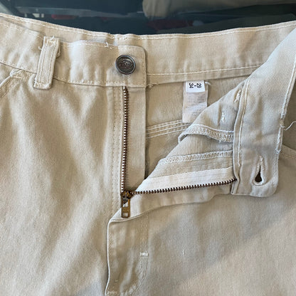 Painter Pants Beige Talon Zip