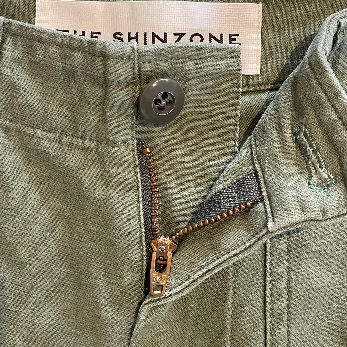 Patch Pocket Baker Pants Olive
