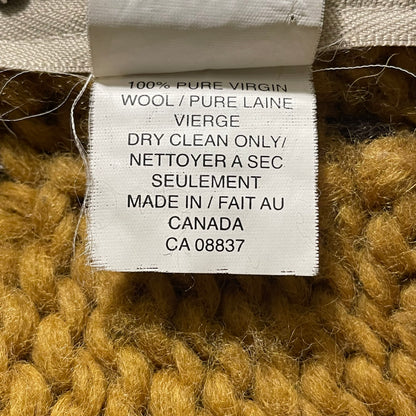 Reindeer Cowichan Shawl Collar 2-Way Talon Zip