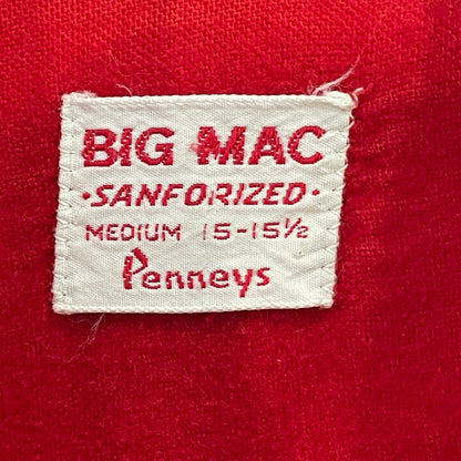 Red Chamois Cotton Flannel Shirt