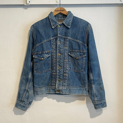 50s Rare Denim Jacket Blanket Lined