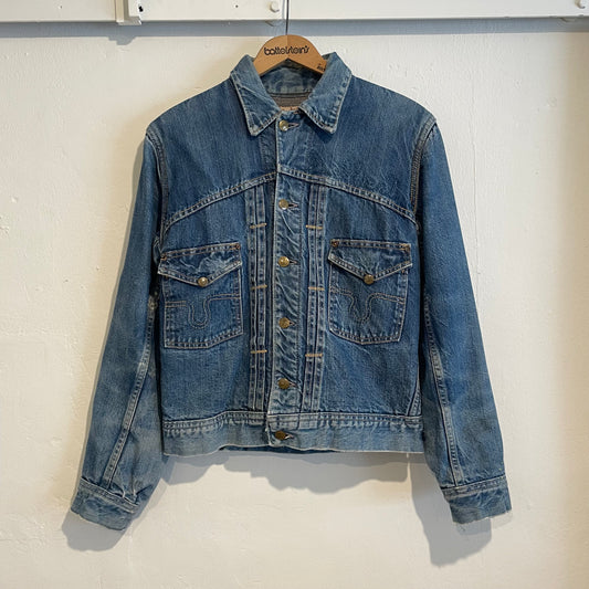 50s Rare Denim Jacket Blanket Lined