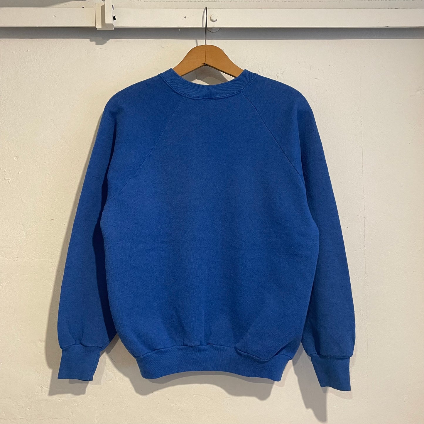 Safety Circle Logo Raglan Sweatshirt Blue