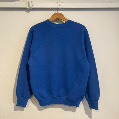 Safety Circle Logo Raglan Sweatshirt Blue