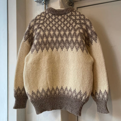 Lopapeysa Knit Sweater Beige