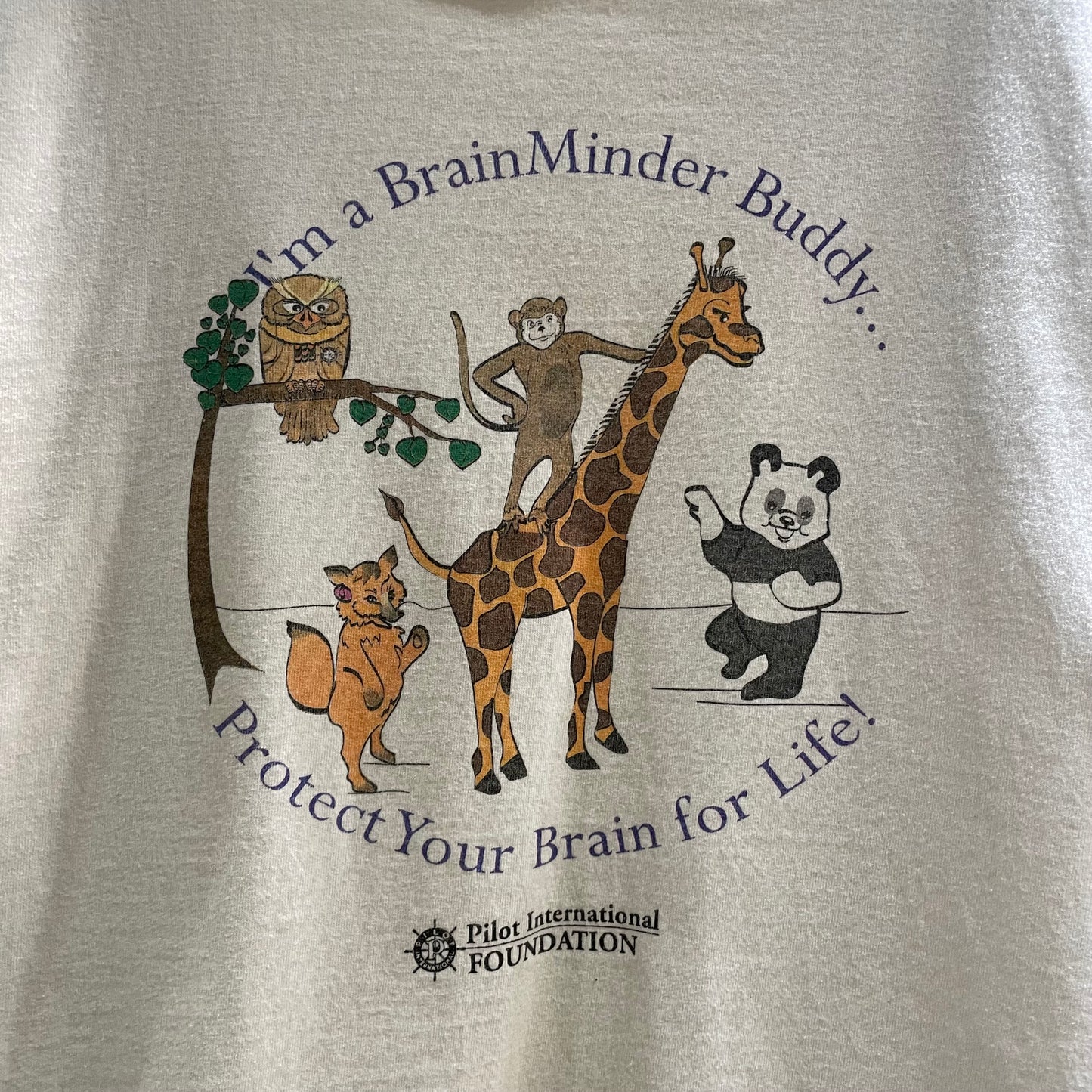BrainMinder Buddy T-Shirt White