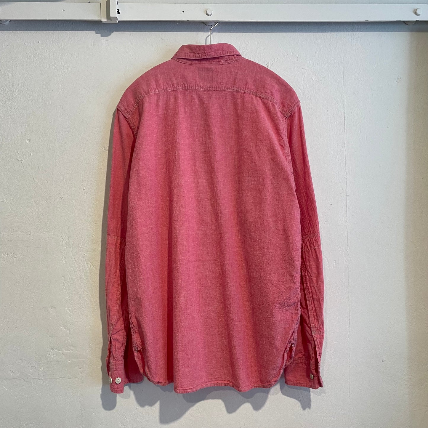 Pink Chambray Work Shirt