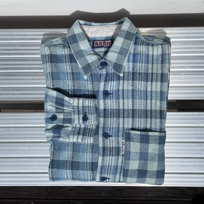 Check Coverall Blue