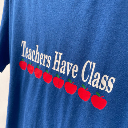 Teachers Have Class Apple Novelty Tee